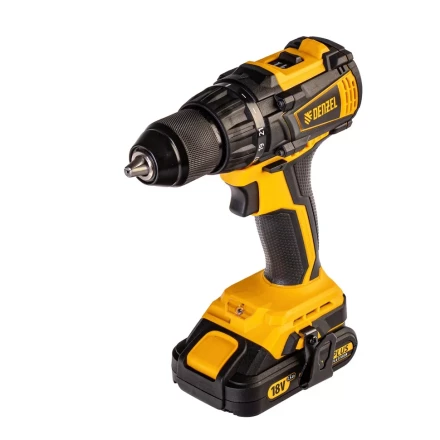 Дрель-шуруповерт аккумуляторная BLDL-IB-18-02 Denzel 26121 купить в Кургане