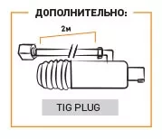 Горелка TIG 26V 180A(35%) M12x1, 4m вентильная (без силового разъема) SM4401-00 Ref.	 Aurora купить в Кургане