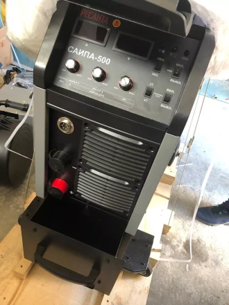 Полуавтоматический сварочный аппарат инверторный Ресанта САИПА-500 купить в Кургане