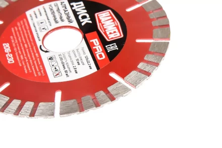 Круг алмазный HAMMER (206-230) Ф125х22мм по железобетону купить в Кургане