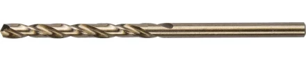 Сверло ЗУБР &quot;ЭКСПЕРТ&quot; КОБАЛЬТ по металлу, цилиндрический хвостовик, быстрорежущая сталь Р6М5К5, класс точн. А1, 3,3х65мм 4-29626-065-3.3 купить в Кургане
