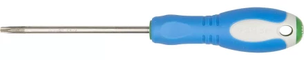 Отвертка ЗУБР, Cr-V сталь, трехкомпонентная рукоятка, цветовая индикация типа шлица, TORX №25, 100мм 25254-25-100 купить в Кургане