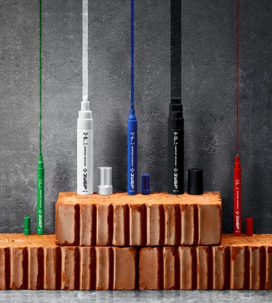 ЗУБР МК-1500 синий, 8-15 мм маркер-краска (06329-7) купить в Кургане