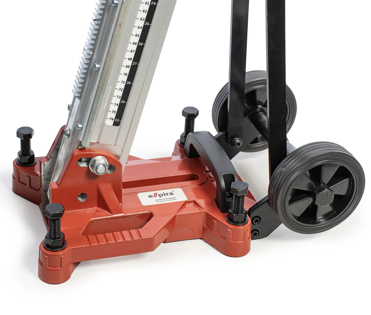 Установка алмазного бурения ESPIRA DDC-255-F4 (220В, 50/6Гц, ном.вх. мощн 4350 W, max ф250 мм, вес 44 кг), 400213 купить в Кургане