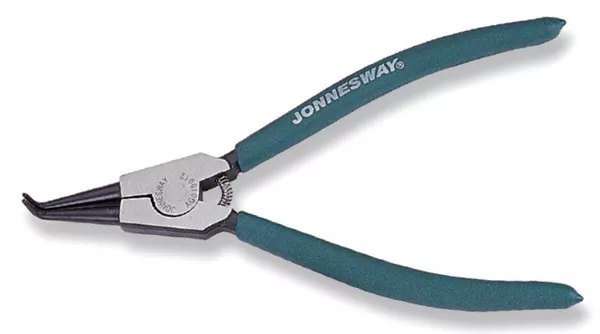 Щипцы для  стопорных колец  разжим загнутые  7"   AG010011 Jonnesway 47015 купить в Кургане