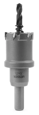 ТСТ коронка MESSER 30X25 с центрирующим сверлом и толкающей пружиной купить в Кургане