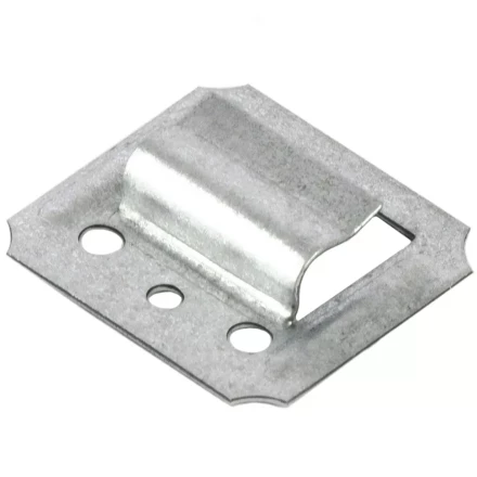 Кляймер №3,5 оцинкованный с гвоздями 100штук  Россия Сибртех 465735 купить в Кургане