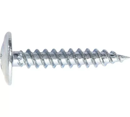 Саморезы 4,2х75 мм с прессшайбой PH №2 наконечник сверло оцинкованные 3000 шт ШУРУПЬ 48757 купить в Кургане