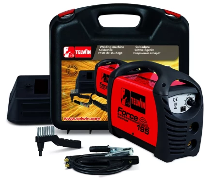 Сварочный аппарат FORCE 195 ACX PLASTIC CARRY CASE Telwin купить в Кургане