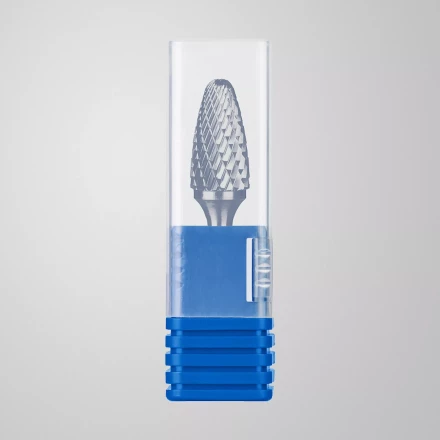 Зубр Твердосплавная борфреза F - парабола с закругленным углом, 14 х 25 мм, радиус 3.5 мм (28805-14-25) купить в Кургане