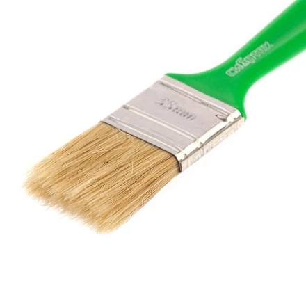 Кисть флейцевая &quot;Эксперт&quot;, 35 x 8, натуральная щетина, пластиковая ручка Сибртех 83307 купить в Кургане