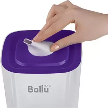 Увлажнитель ультразвуковой BALLU UHB-205 белый/фиолетовый купить в Кургане