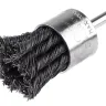 Кордщетка HAMMER кисть 28мм для дрели витая сталь (207-211) купить в Кургане