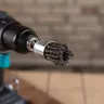 Кордщетка HAMMER кисть 28мм для дрели витая сталь (207-211) купить в Кургане