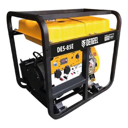 Генератор дизельный DES-85E 8.5 кВт 230 В 16 л электростартер Denzel 94415 купить в Кургане