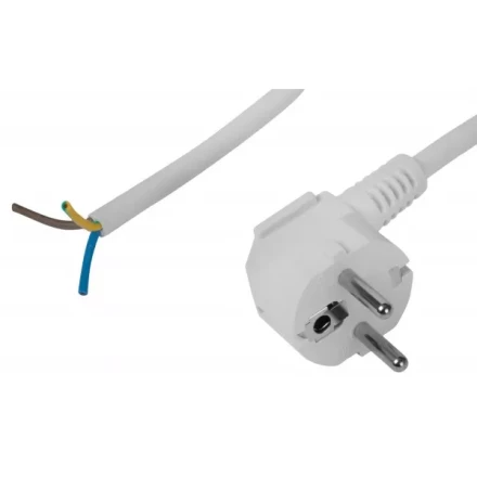 Шнур СВЕТОЗАР с вилкой соединительный для электроприборов, 3 м, 3600 Вт, 3*0.75кв.мм SV-55143-3 купить в Кургане