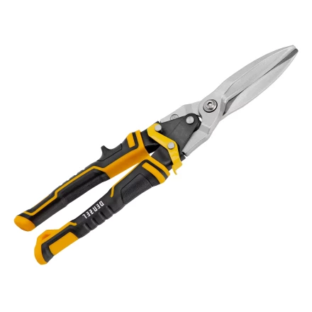 Ножницы по металлу, 315 мм Denzel 78373, прямой проходной рез, сталь-CrMo, трехкомпонентные рукоятки купить в Кургане