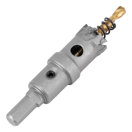 Коронка по металлу твердосплавная, 21 мм Denzel 724003 купить в Кургане