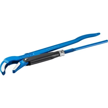 Ключ трубный рычажный ЗУБР &amp;quot;ПРОФЕССИОНАЛ&amp;quot;, изогнутые губки, цельнокованый, Сr-V, № 2,  1,5&amp;quot; 27337-2_z01 купить в Кургане