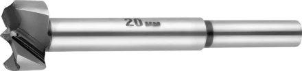 Сверло Форстнера по дереву, URAGAN 29995-20, d=20мм 29995-20 купить в Кургане