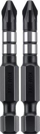 Биты для ударных шуруповертов KRAFTOOL Impact Pro PZ 26193-2-50-S2 купить в Кургане