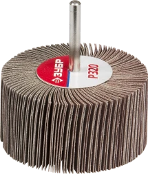 Круги лепестковые ЗУБР d 80 x 40 мм P60 на шпильке d 6 мм круг шлифовальный лепестковый Профессионал 36604-060