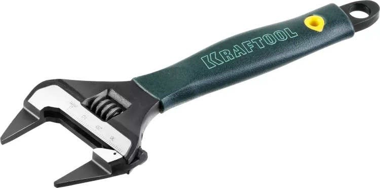 Ключ разводной SlimWide-S, 200 / 38 мм, KRAFTOOL 27263-20 купить в Кургане