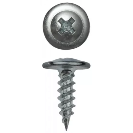 Саморезы ЗУБР с прессшайбой по листовому металлу до 0,9мм, PH2, 4,2х19мм, ТФ6, 16шт 4-300196-42-019 купить в Кургане