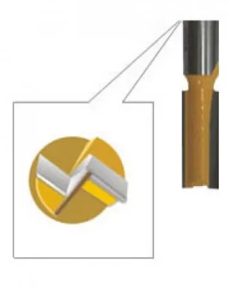 Фреза пазовая прям ф12х51мм хв 12мм 9202 купить в Кургане