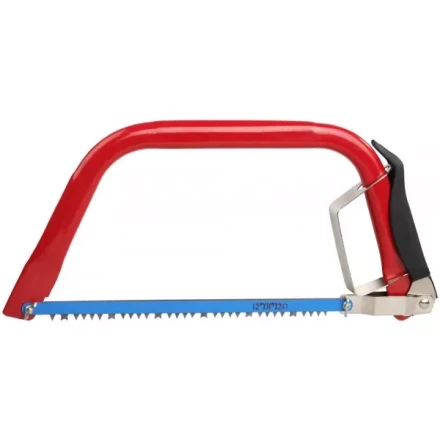 Набор GRINDA Пила лучковая с 2 полотнами по дереву и по металлу, 300мм/12&quot; 1551-30 купить в Кургане