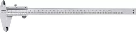 ЗУБР ШЦ-1-250, 250 мм, стальной штангенциркуль, Профессионал (34514-250) купить в Кургане