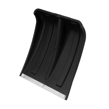 Лопата для уборки снега пластиковая, оцинкованная планка, 350х350 мм, без черенка, Россия// Сибртех 614652 купить в Кургане