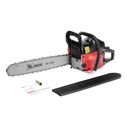Пила цепная бензиновая MS-5820, шина 50 см, 58см3, 3,6 л.с., шаг 0,325, паз 1,5 мм, 76 зв// MTX 95213 купить в Кургане