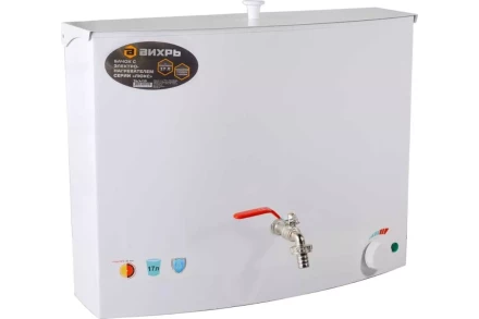 Бачок с электронагревателем Вихрь, цвет белый 74/4/13 купить в Кургане