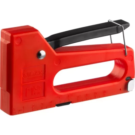 Степлер, пластиковый корпус для тонкой скобы тип 53 (4-8 мм), MIRAX 3142 купить в Кургане