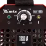 Инверторный аппарат дуговой сварки MTX 94390 MMA-180S, 180 А, ПВ60%, диаметр электрода 1,6-4 мм купить в Кургане