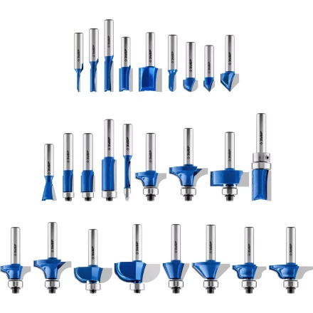 ЗУБР 26 шт, набор профильных фрез по дереву, Профессионал (28796-H26) купить в Кургане