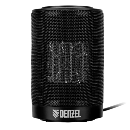 Тепловентилятор керамический Denzel DTFC-1200S, вращение, 3 реж., вент., нагрев 600/1200 Вт 96411 купить в Кургане