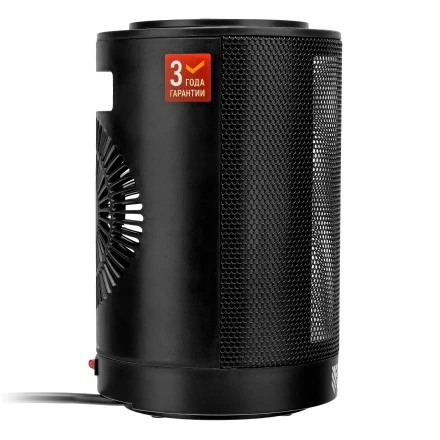 Тепловентилятор керамический Denzel DTFC-1200S, вращение, 3 реж., вент., нагрев 600/1200 Вт 96411 купить в Кургане