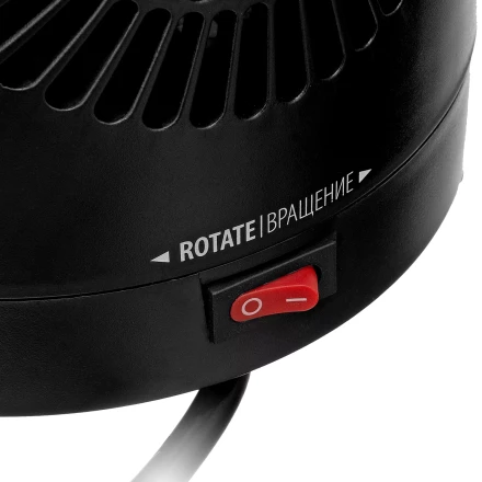 Тепловентилятор керамический Denzel DTFC-1200S, вращение, 3 реж., вент., нагрев 600/1200 Вт 96411 купить в Кургане