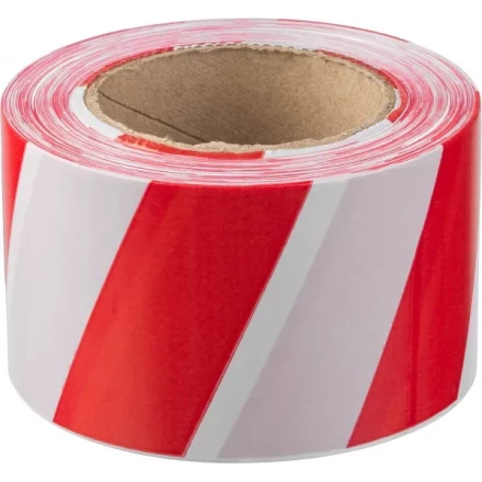 Сигнальная лента ЗУБР &quot;МАСТЕР&quot;, цвет красно-белый, 75мм х 200м 12240-75-200 купить в Кургане