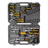Набор инструментов Denzel 15802, 1/2", 1/4", CrV, S2, пластиковый кейс, 84 предмета купить в Кургане