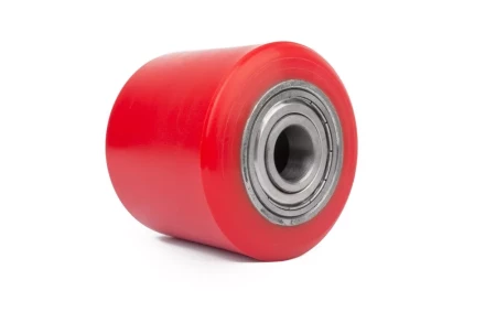 Колесо полиуретан 80х70 мм с подшипником для тележек и платформ BF/DF-III/RHP/AC/DF/CW2/PWH/CRA/CRO 1000917 купить в Кургане