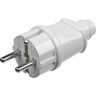 Вилка MAXElectro электрическая, 16А/220В, с заземлением, белая, STAYER 55160-W купить в Кургане