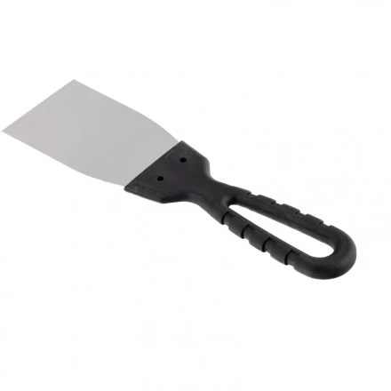 Шпательная лопатка из нержавеющей стали 60 мм пластмассовая ручка Россия 85133 купить в Кургане