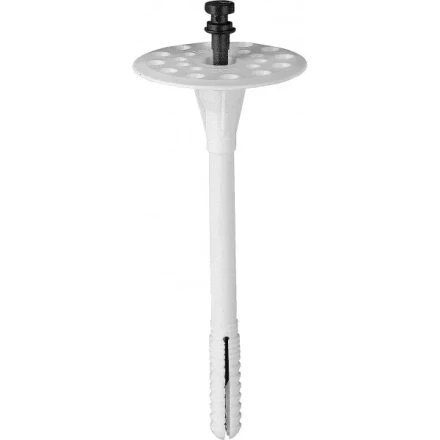 Дюбель ЗУБР для изоляционных материалов полипропиленовый, нейлоновый стержень, 10 x 160 мм, 250 шт 4-301505-10-160 купить в Кургане