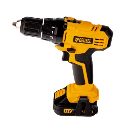 Дрель-шуруповерт аккумуляторная CDL-IB-12-02 Denzel 26111 купить в Кургане