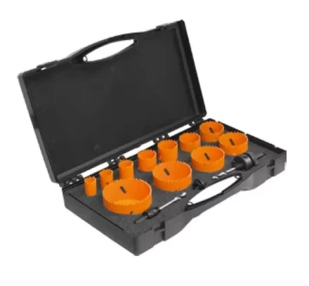 Набор коронок универсальных биметаллических Кратон 11 шт. 1 04 01 003 купить в Кургане