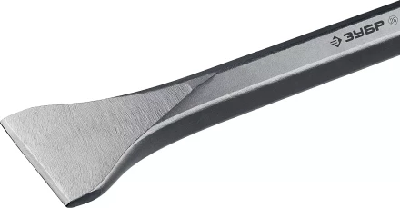 ЗУБР БУРАН, 80 х 400 мм, HEX 28, плоское изогнутое зубило, Профессионал (29372-80-400) купить в Кургане