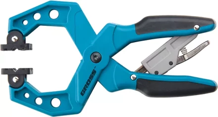 Струбцина клещеобразная, пластиковый корпус,храповый механизм жесткой фиксации,2-1/4&quot;/58 мм GROSS 20803 купить в Кургане